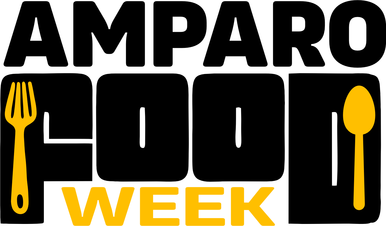 Amparo Food Week — logotipo oficial